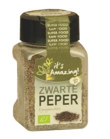 Its Amazing Zwarte Peper Fijn Gemalen (37 gr)