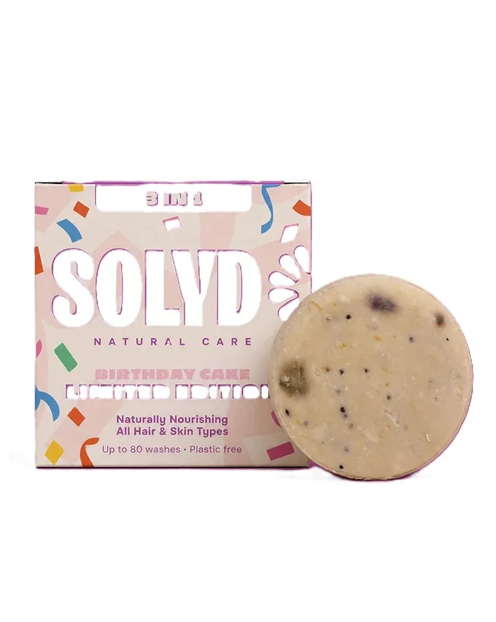 Solyd 3-in-1 Birthday Cake Bar