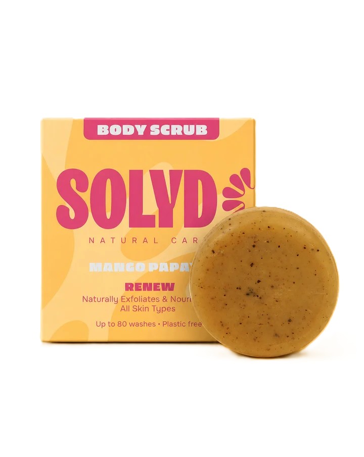 Solyd Body Scrub Bar Mango-Papaja