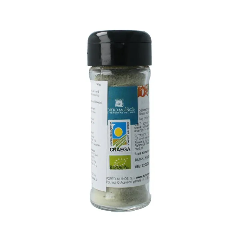 Porto-Muinos Kombu Poeder Bio (50 gr)
