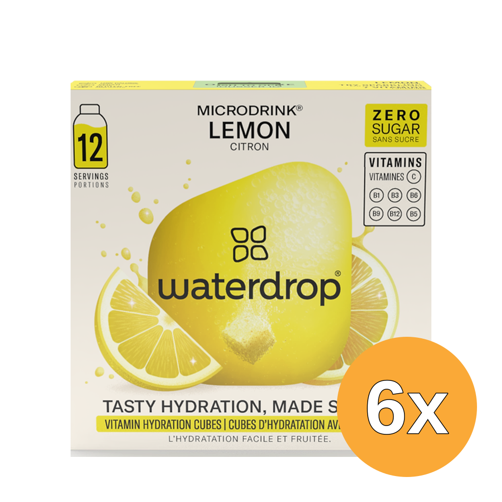 6x Waterdrop Microdrink Summer Lemon (12 stuks)