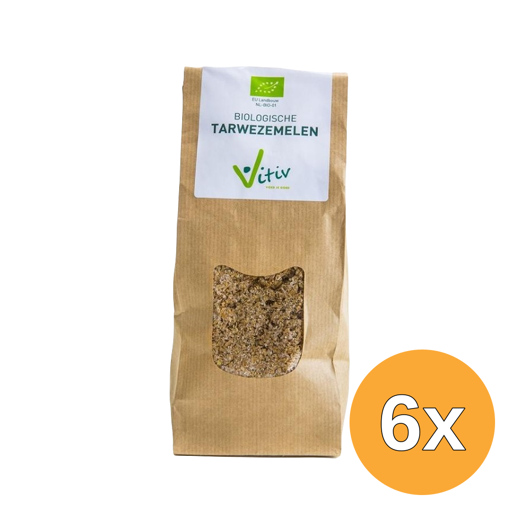 6x Vitiv Tarwezemelen Bio (250 gr)