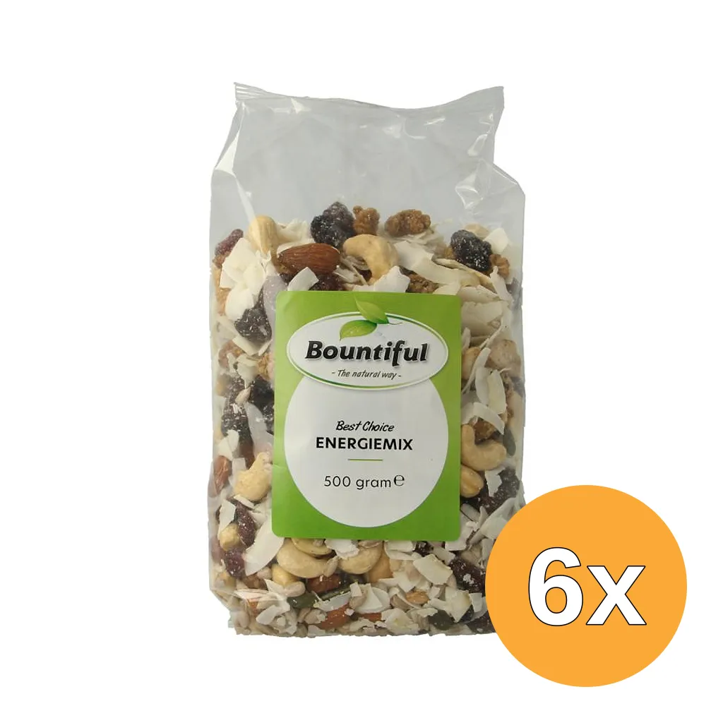 6x Bountiful Energiemix Bio (500 gr)