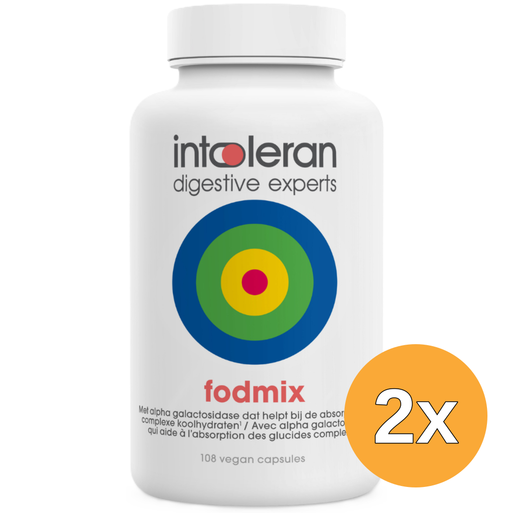 2x Intoleran Quatrase 10.000 (108 vega capsules)