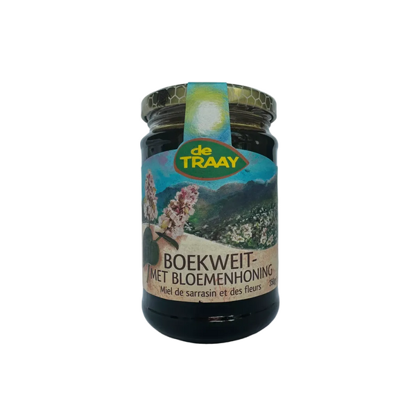 De Traay Honing Boekweit- met Bloemenhoning (350 gr)
