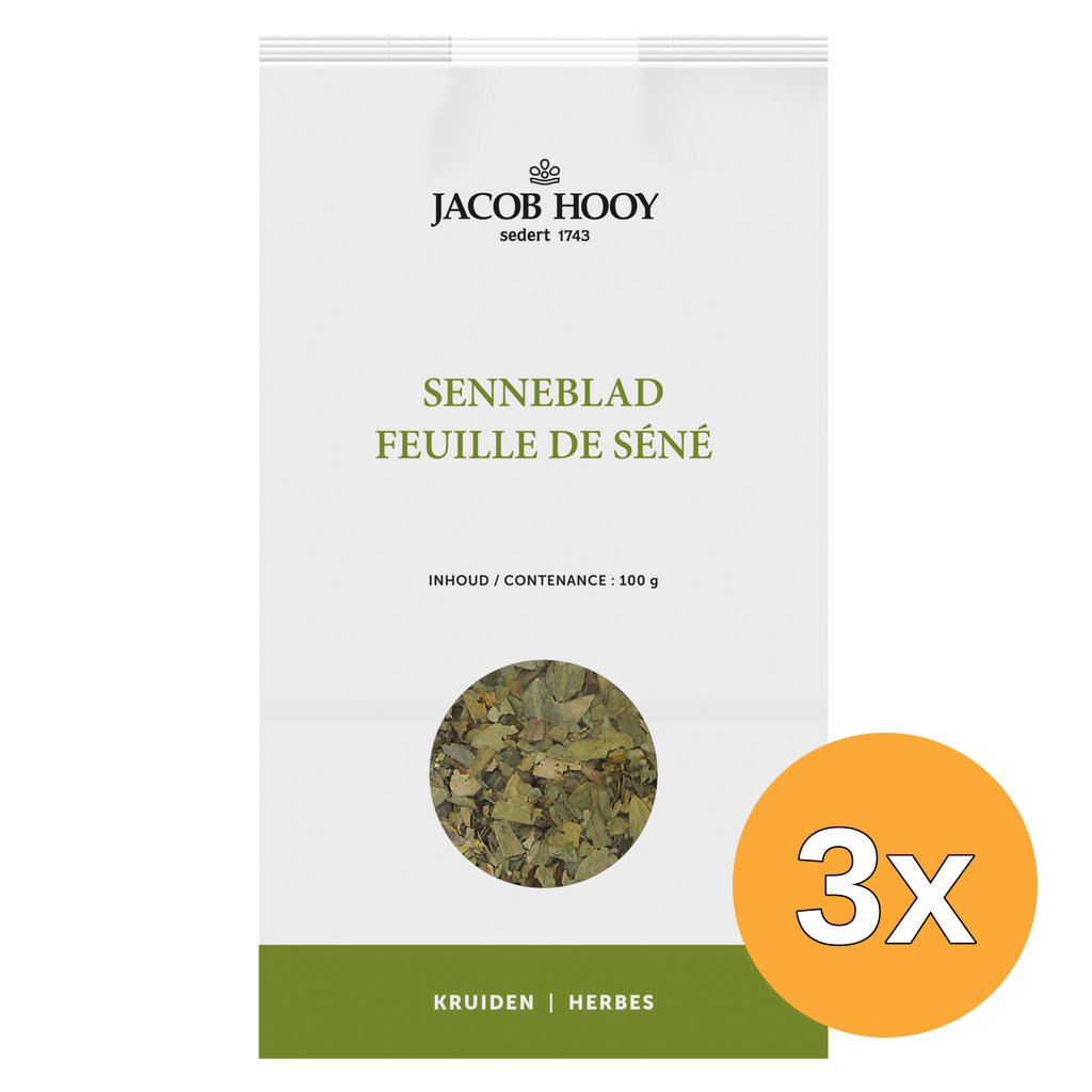 3x Jacob Hooy Senneblad Thee (100 gr)