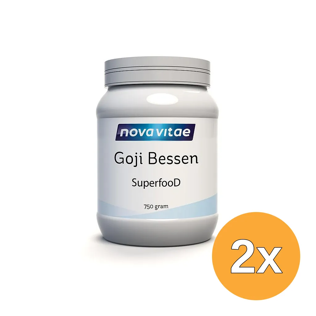 2x Nova Vitae Goji Bessen (750 gr)