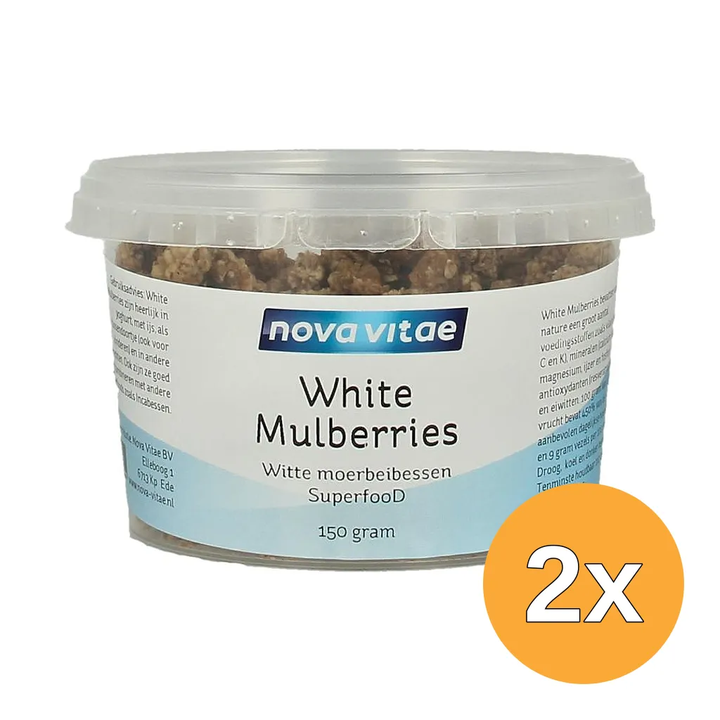 2x Nova Vitae Mulberry Bessen (150 gr)