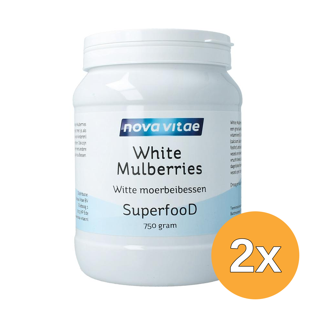 2x Nova Vitae Mulberry Bessen (750 gr)
