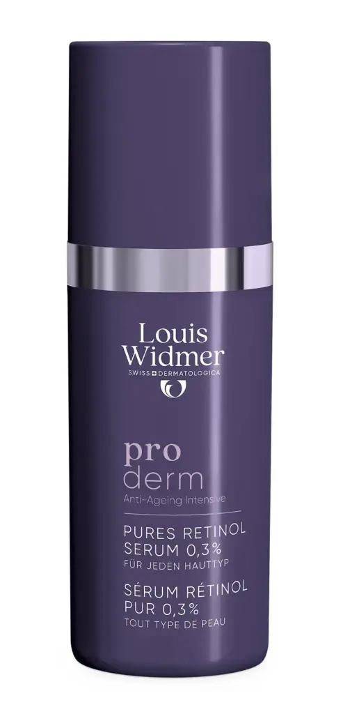 Louis Widmer Proderm Puur Retinol Serum 0,3% zonder Parfum (30 ml)