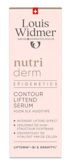 Louis Widmer Nutriderm Epigenetics Contour Liftend Serum Licht Geparfumeerd (30 ml)