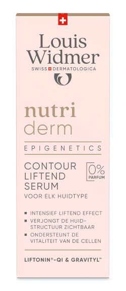 Louis Widmer Nutriderm Epigenetics Contour Liftend Serum zonder Parfum (30 ml)