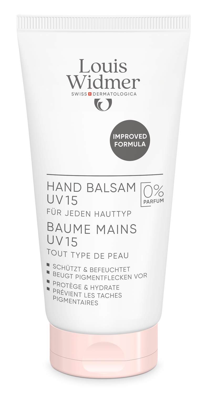 Louis Widmer Handbalsem Uv 15 zonder Parfum (75 ml)