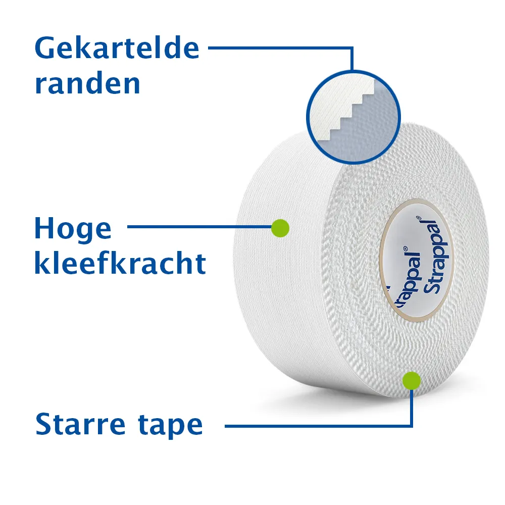 Strappal® Lf By Actimove Sports Edition Wit (5cm x 10m) - image 4