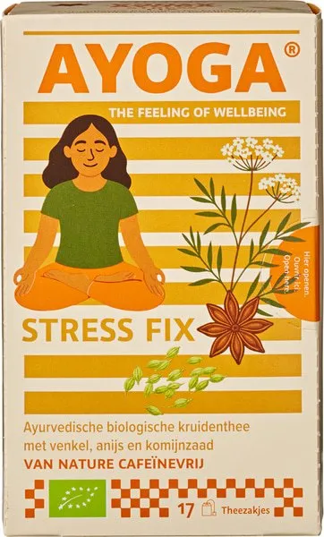 Ayoga Kruidenthee Stress Fix (34 gr)