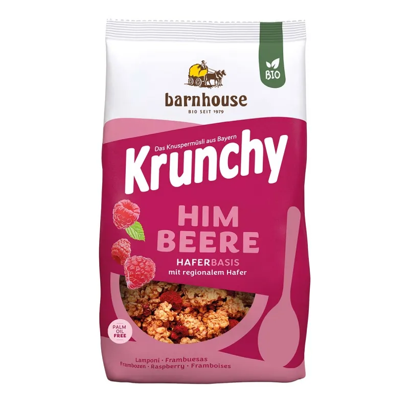 Barnhouse Krunchy Framboos (500 gr)