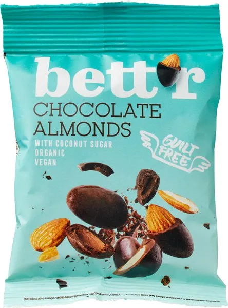 Bett'r Chocolade Amandelen (40 gr)