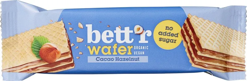 Bett'r Wafel Hazelnoot Cacao (30 gr)