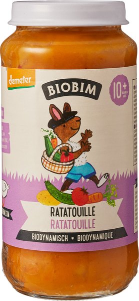 Biobim Groentehapje Ratatouille 10+ Mnd (250 gr)