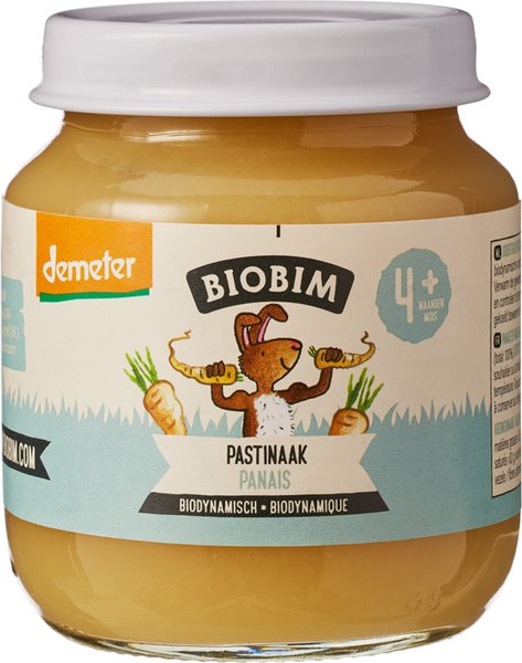 Biobim Groentehapje Pastinaak 4+ Mnd (125 gr)