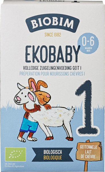 Biobim Ekobaby Zuigelingenvoeding Geit 1 (400 gr)