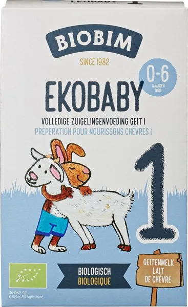 Biobim Ekobaby Zuigelingenvoeding Geit 1 (400 gr)