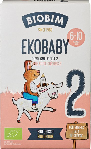 Biobim Ekobaby Opvolgmelk Geit 2 (400 gr)