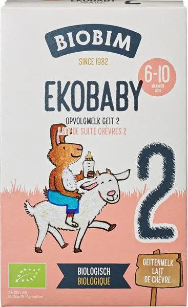 Biobim Ekobaby Opvolgmelk Geit 2 (400 gr)