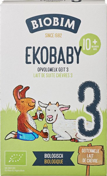 Biobim Ekobaby Opvolgmelk Geit 3 (400 gr)