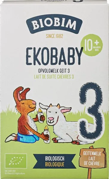 Biobim Ekobaby Opvolgmelk Geit 3 (400 gr)