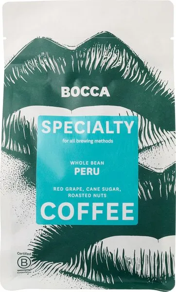 Bocca Koffiebonen Peru (250 gr)