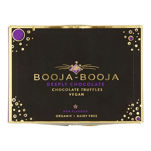 Booja-booja Chocoladetruffels Intense Chocolade (92 gr)