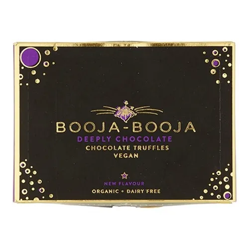 Booja-booja Chocoladetruffels Intense Chocolade (92 gr)