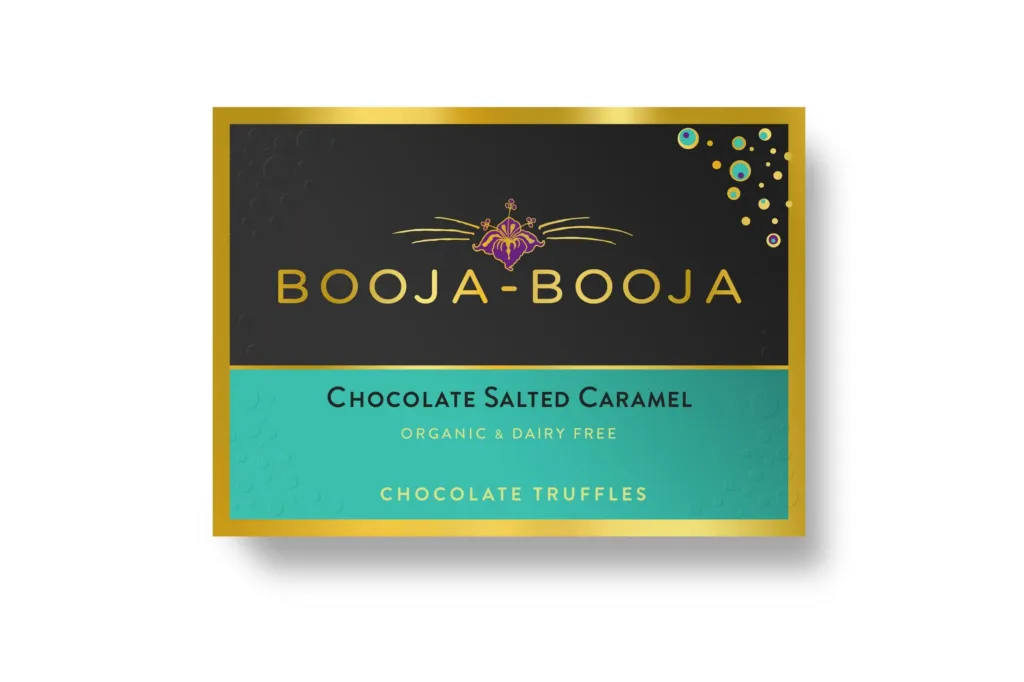 Booja-booja Chocoladetruffels Gezouten Karamel (92 gr)