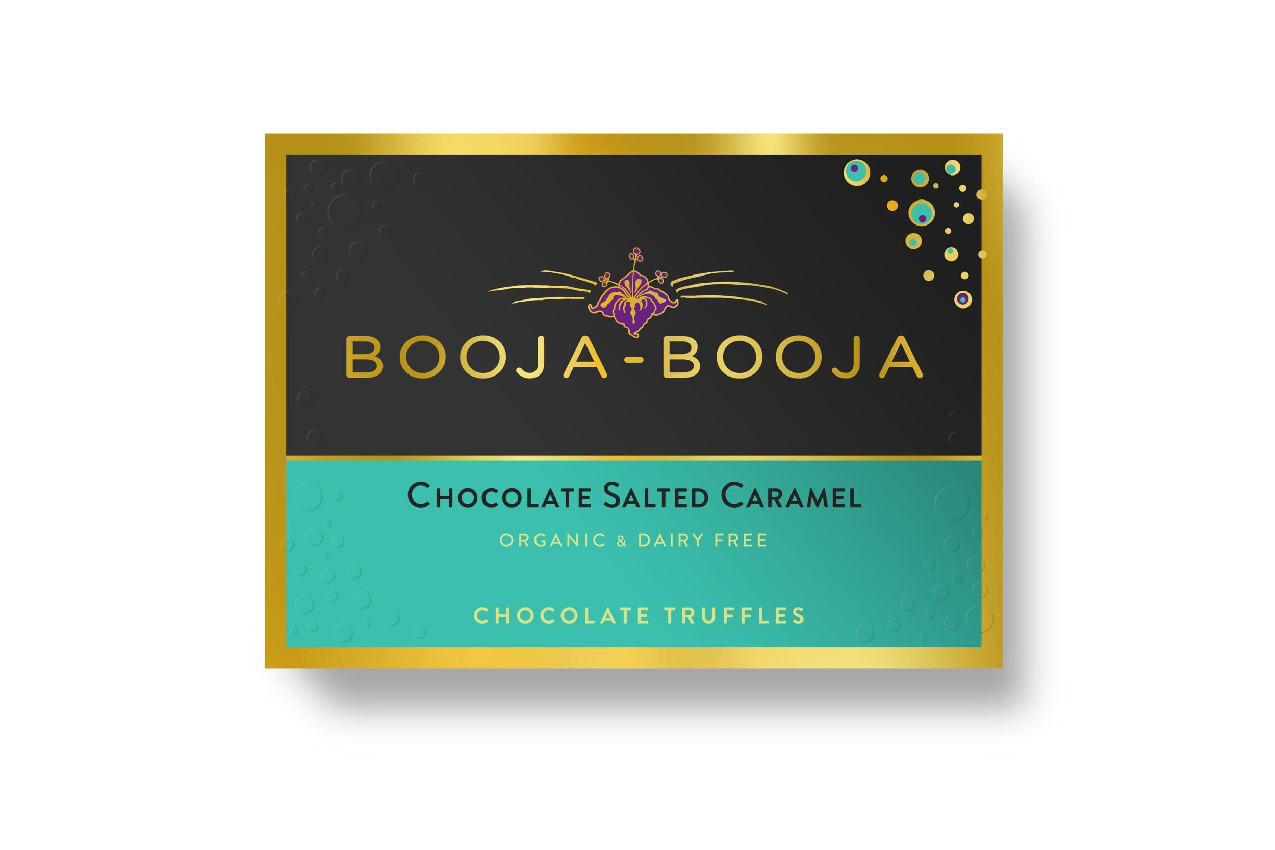 Booja-booja Chocoladetruffels Gezouten Karamel (92 gr)