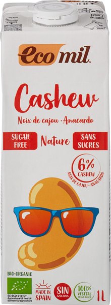 Ecomil Cashewdrink Suikervrij (1000 ml)