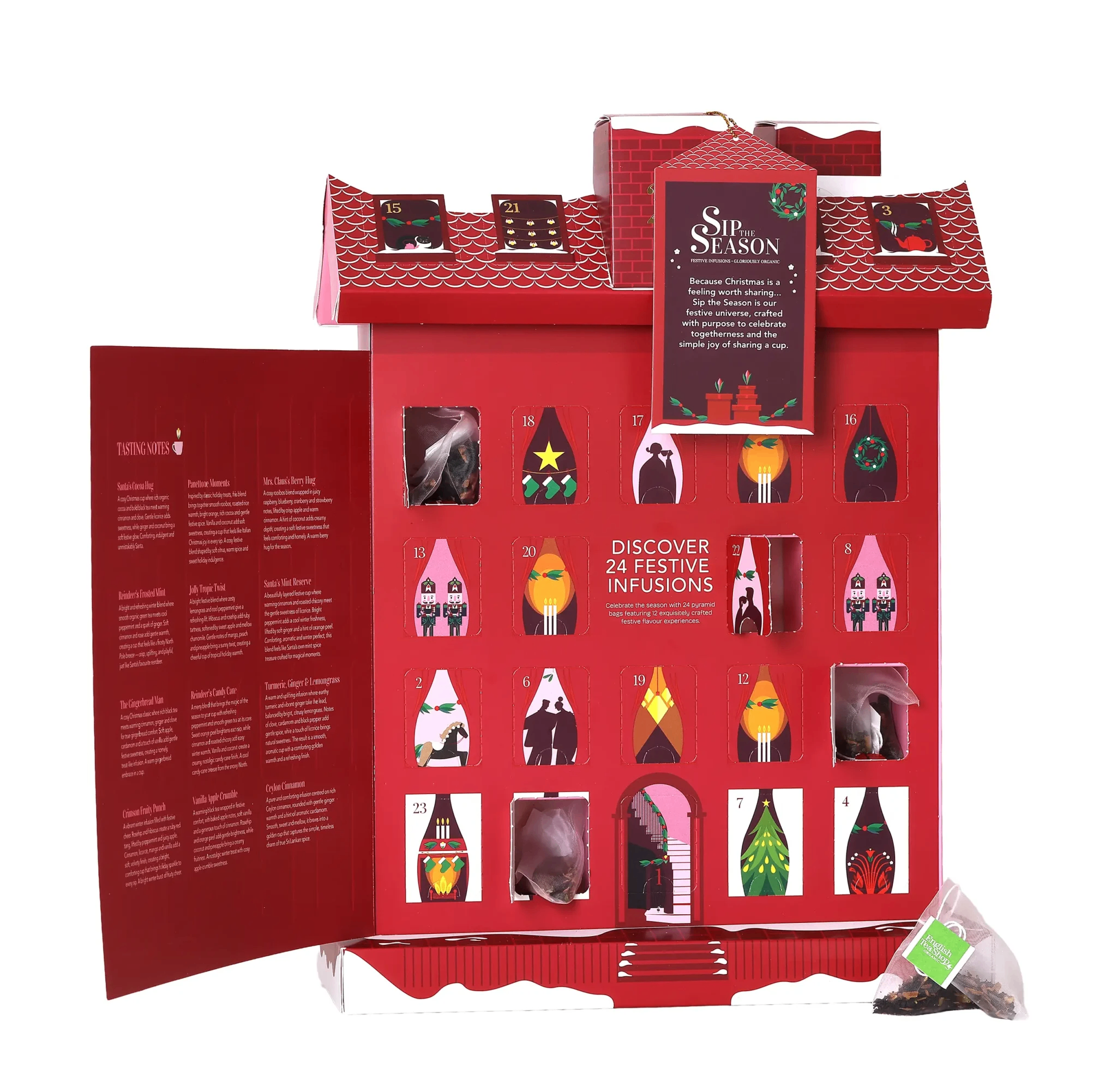 English Tea Shop Adventkalender Town House (24 stuks)