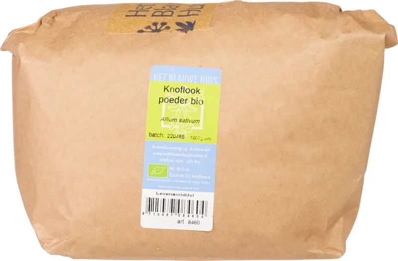 Het Blauwe Huis Knoflookpoeder (1000 gr)