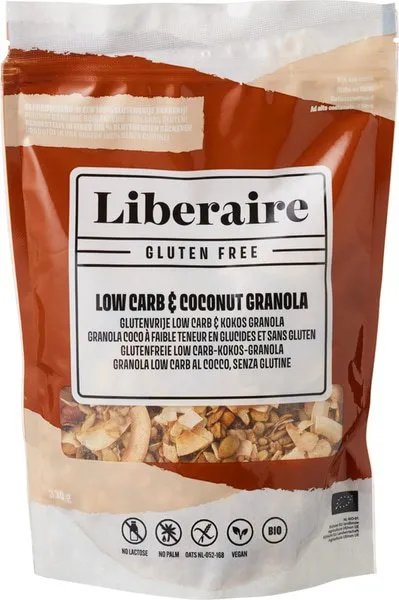 Liberaire Granola Low Carb Coconut Glutenvrij (330 gr)