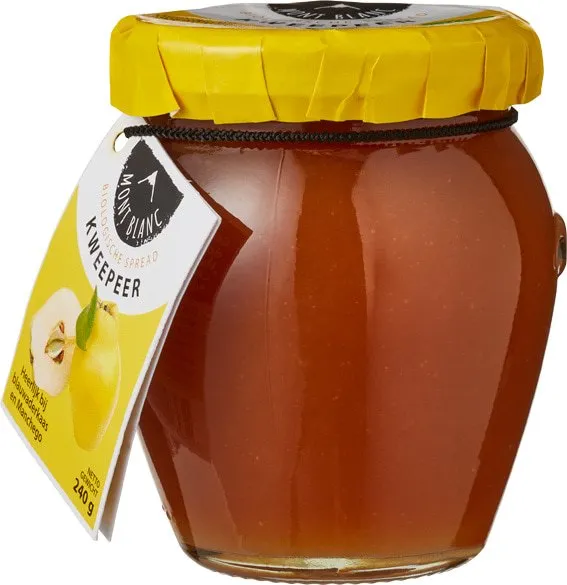 Mont Blanc Vruchtenspread Kweepeer (240 gr)