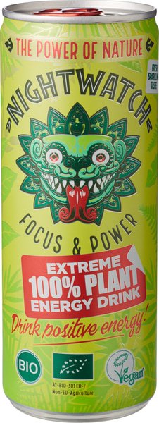 Nightwatch Energiedrank Plantaardig (250 ml)