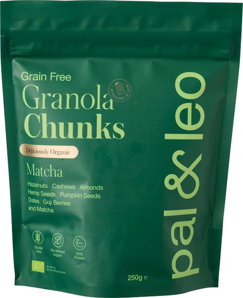 Pal & Leo Granola Matcha Zaden en Noten (250 gr)