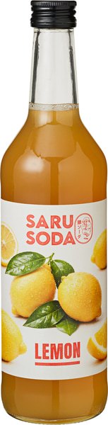 Saru Soda Siroop Citroen (500 ml)
