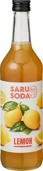 Saru Soda Siroop Citroen (500 ml)