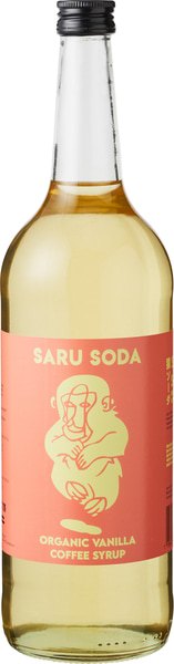 Saru Soda Koffiesiroop Vanille (985 ml)