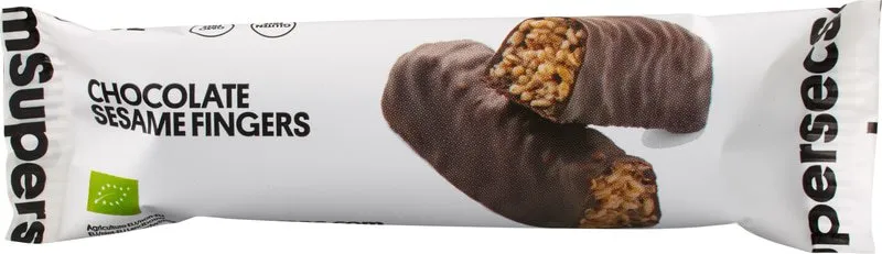 Supersec Sesamreep Chocolade (30 gr)
