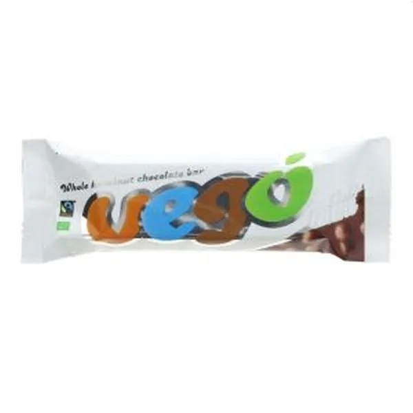 Vego Chocolate Bar Whole Hazelnut (65 gr)