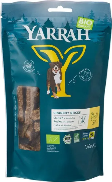 Yarrah Hondensnacks Crunchy Sticks (150 gr)