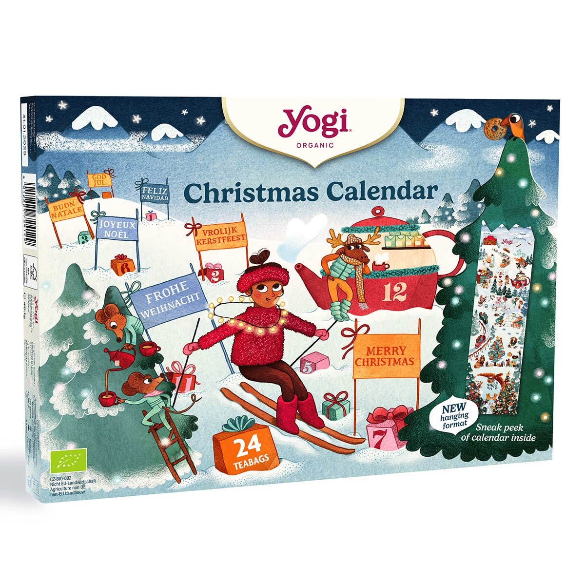 Yogi Tea Kerst Adventskalender 2026 (1 stuks)