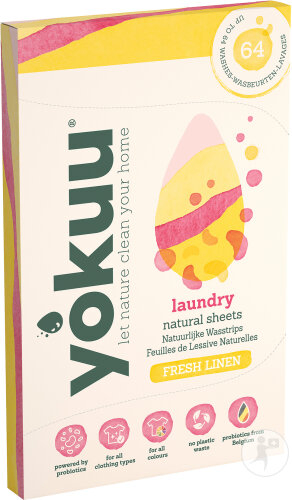 Yokuu Wasstrips Fresh Linen (32 stuks)